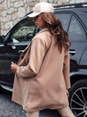 Női egyberészes őszi kabát LUGI camel Dstreet NY0674
