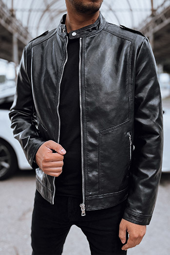 Kurtka męska czarna Dstreet TX4714