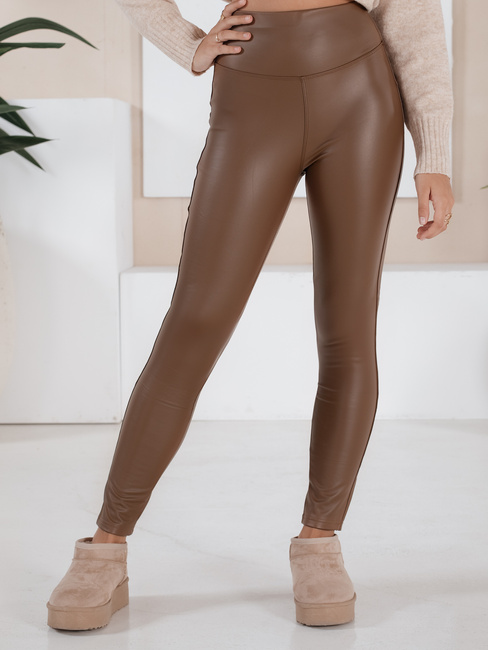 Női viaszolt nadrág JEWELS  Szín Camel DSTREET UY1703
