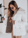 Női steppelt kabát WINTERGIRL fehér Dstreet TY4934 TY4934