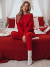 Női melegítő szett ARIELLA PREMIUM piros Dstreet AY1113 AY1113