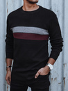 Férfi fekete pulóver Dstreet WX2209