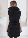 Női steppelt mellény GAMIS fekete színben Dstreet TY3291