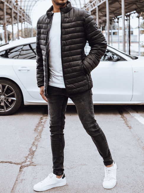 Férfi átmeneti dzseki Szín Fekete DSTREET TX4582