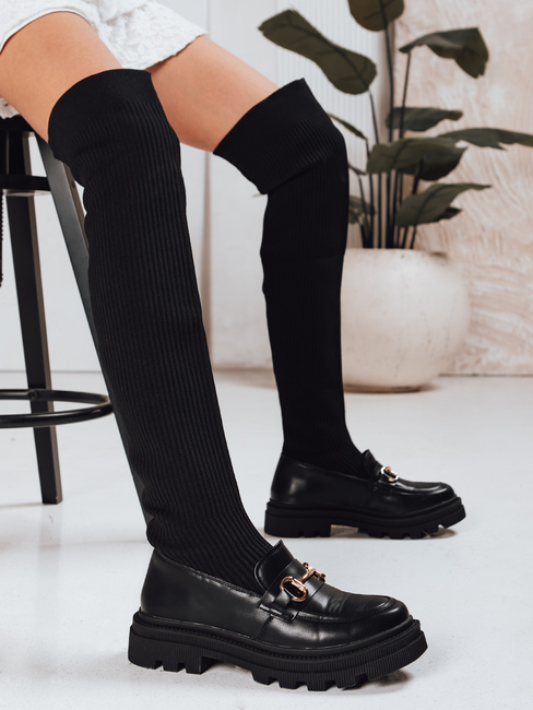 Női zokni csizma fekete Dstreet ZY1312 ZY1312