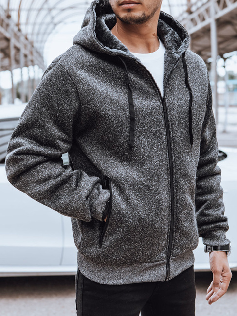 Férfi ifjúsági pulóver Szín Sötétszürke DSTREET BX5598