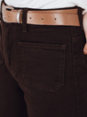 Széles szárú farmernadrág barna Dstreet UY2842