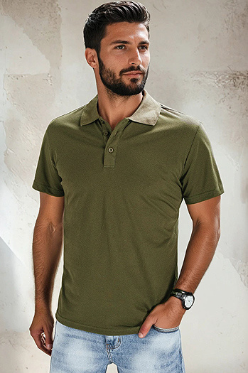 Férfi zöld pólóing Dstreet PX0511