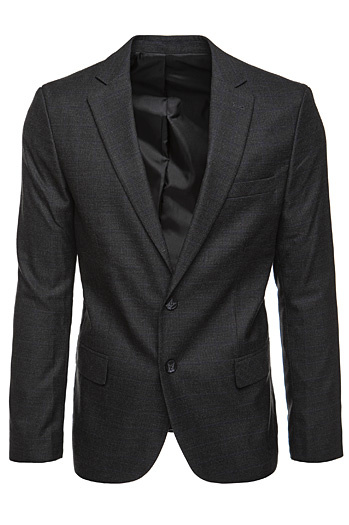 Férfi egyberészes blézer fekete Dstreet MX0626