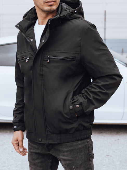 Férfi átmeneti dzseki fekete Dstreet TX5031