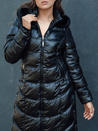 Pikowana kurtka damska CRYSTAL czarna Dstreet TY4502