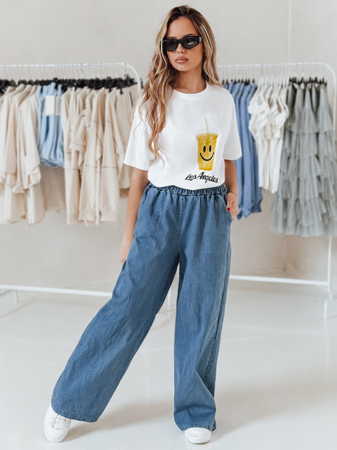 Női farmer farmer nadrág DENIMJOY tengerészkék Dstreet UY2718 UY2718