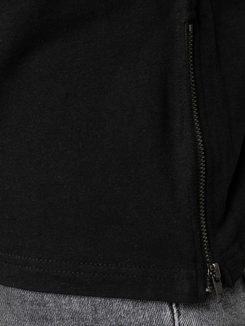 Férfi hosszú ujjú póló Szín Fekete DSTREET LX0559