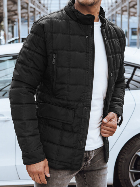 Kurtka męska przejściowa czarna Dstreet TX4695