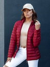 Női steppelt dzseki CRIMSON bordó Dstreet TY4352