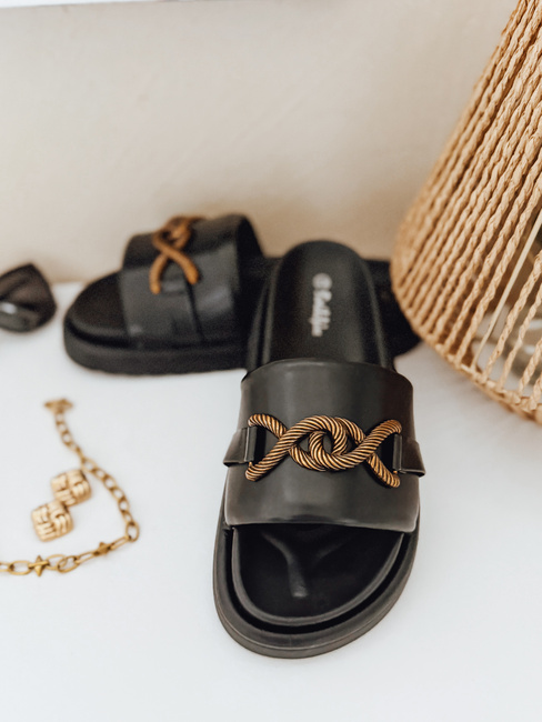 BLACKKISS női flip-flopok fekete Dstreet ZY0994