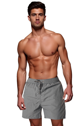 Férfi úszónadrág világosszürke Dstreet SX2459