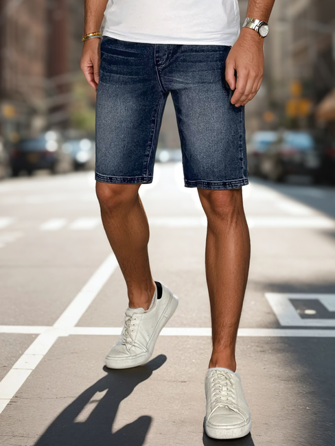 Férfi farmer rövidnadrág kék Dstreet SX2355