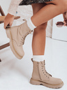 Női csizmák MOONSTONE Szín Khaki DSTREET ZY0369