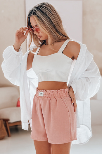 Női rövidnadrág OWN STYLE rózsaszín Dstreet SY0455