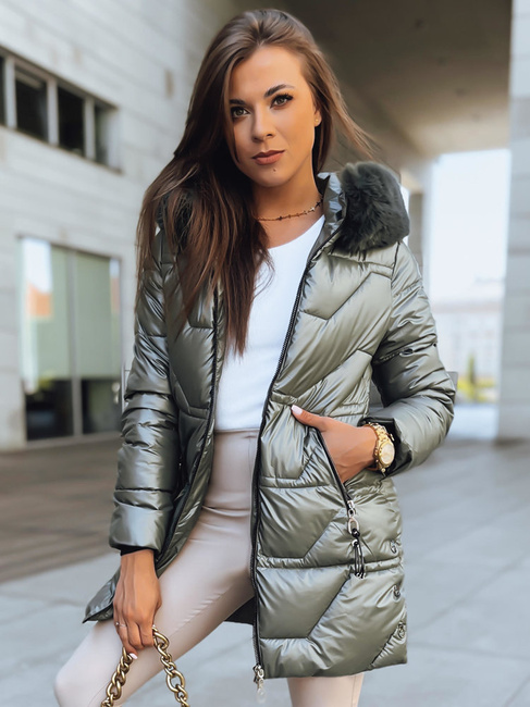Női téli dzseki AUTUMN GLOW Szín Zöld DSTREET TY3728