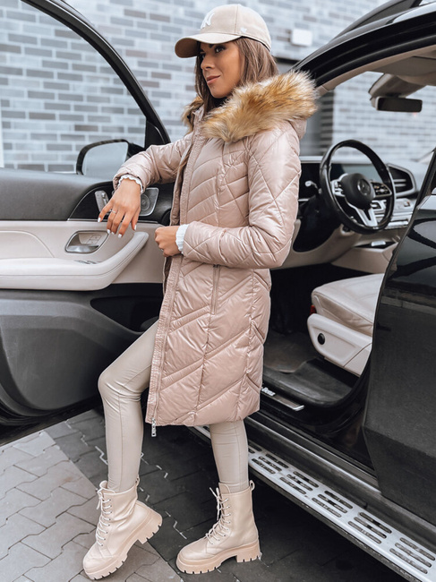 Női téli dzseki VEIL Szín Camel DSTREET TY4013