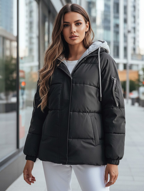 Női téli dzseki SPACE Szín Fekete DSTREET UX4070