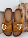NOLVINA női camel flip-flopok Dstreet ZY0976