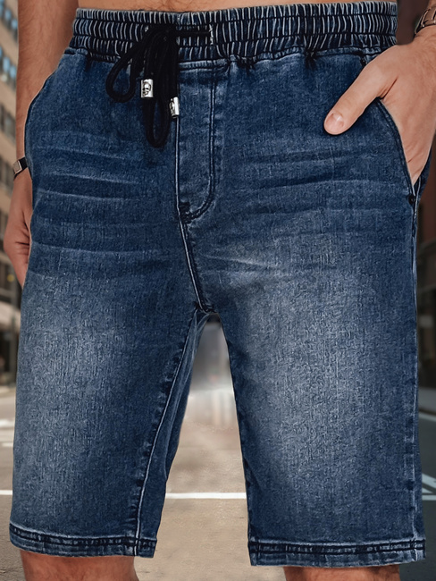 Férfi farmer rövidnadrág kék Dstreet SX2355