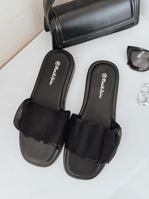 CHICLOVE női flip-flopok fekete Dstreet ZY1000