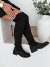 Női over-the-knee csizma fekete Dstreet ZY1006