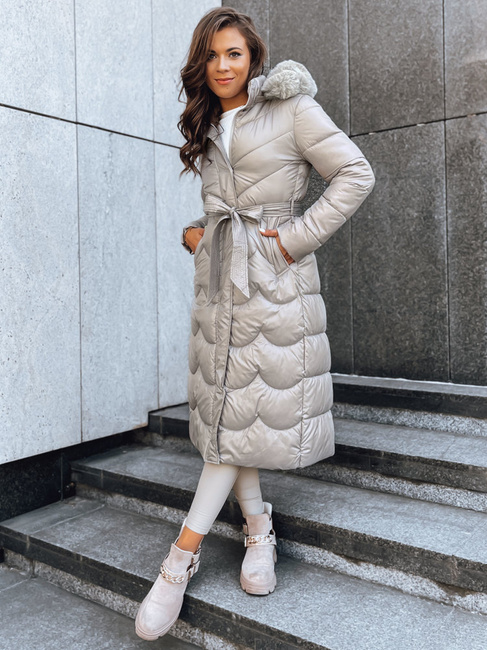 Női téli kabát SCARLET Szín Bézs DSTREET TY3806