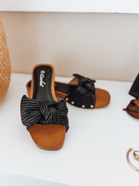 Női CHICWOOD flip-flopok fekete Dstreet ZY0990