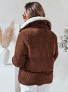 Női télikabát TRENDYGLAM barna Dstreet TY4941