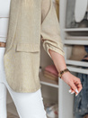 Női oversize kabát SOFT LOVE világosbarna Dstreet PY0133 Dstreet PY0133_3