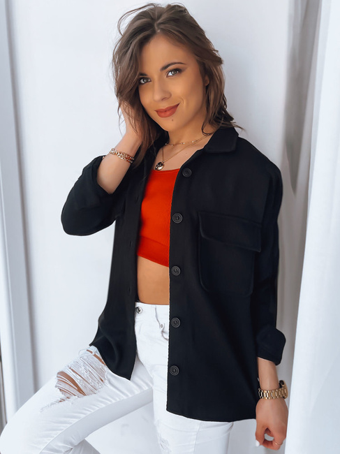 Női ing kabát SUNSET Szín Fekete DSTREET TY3509