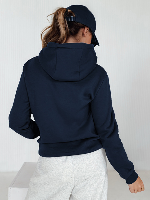 Női kapucnis pulóver BASIC Szín Gránátkék DSTREET BY0561