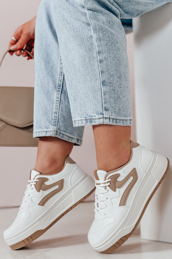 BEIMEI női platform tornacipő fehér Dstreet ZY0871 ZY0871