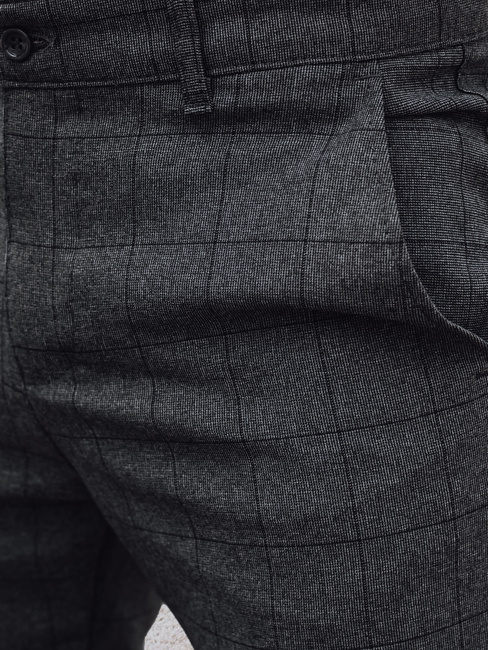 Férfi alkalmi sötétszürke nadrág Dstreet UX4400z