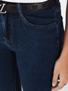 Női szűk farmer tengerészkék Dstreet UY2772