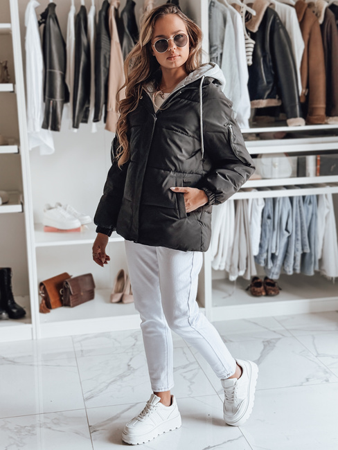 Női téli dzseki SPACE Szín Fekete DSTREET UX4070