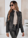 Női bőr Ramones dzseki fekete Dstreet TY5201 TY5201