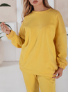 Női melegítő szett ARIELLA PREMIUM sárga színben Dstreet AY0734