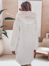 Női szőrme kabát MISSFLUFF fehér Dstreet TY4983
