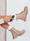 Női csizmák MOONSTONE Szín Khaki DSTREET ZY0369