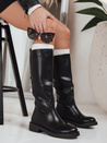 Női fekete csizma Dstreet ZY1276 ZY1276