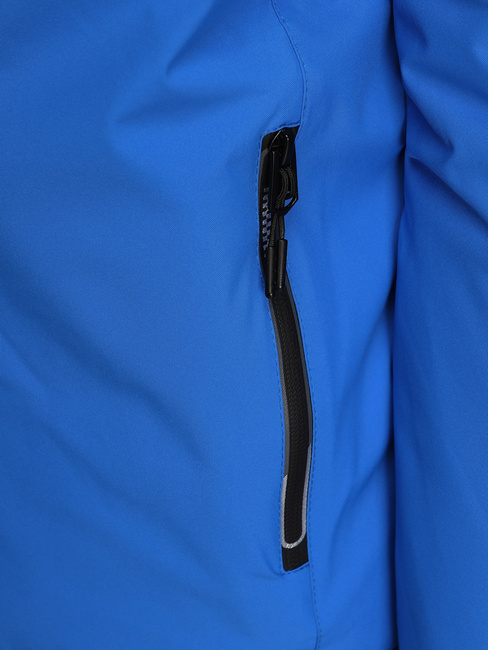 Férfi télikabát kapucnival kék Dstreet TX5120