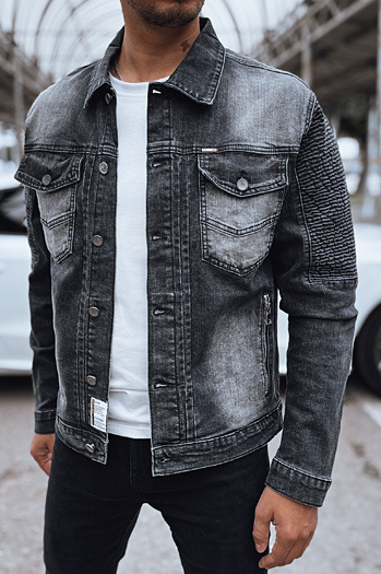 Kurtka męska czarna Dstreet TX4719