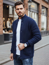 Férfi sötétkék kardigán pulóver Dstreet WX2346