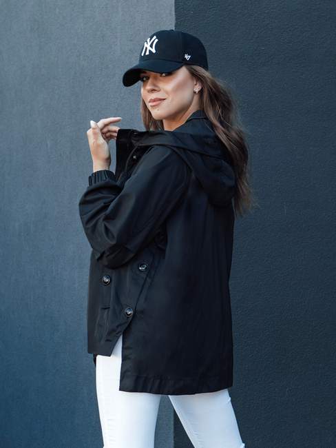 Kurtka damska przejściowa BELART czarna Dstreet TY4459